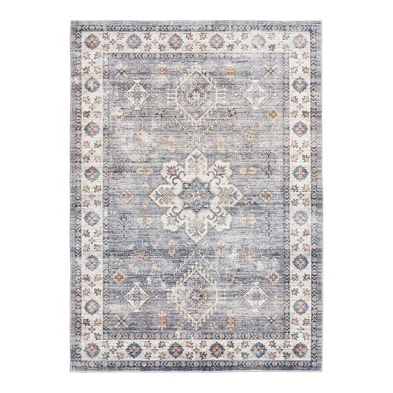Sonoma Goods for Life Dream Step Area Rug, Grey, 5x7 ft