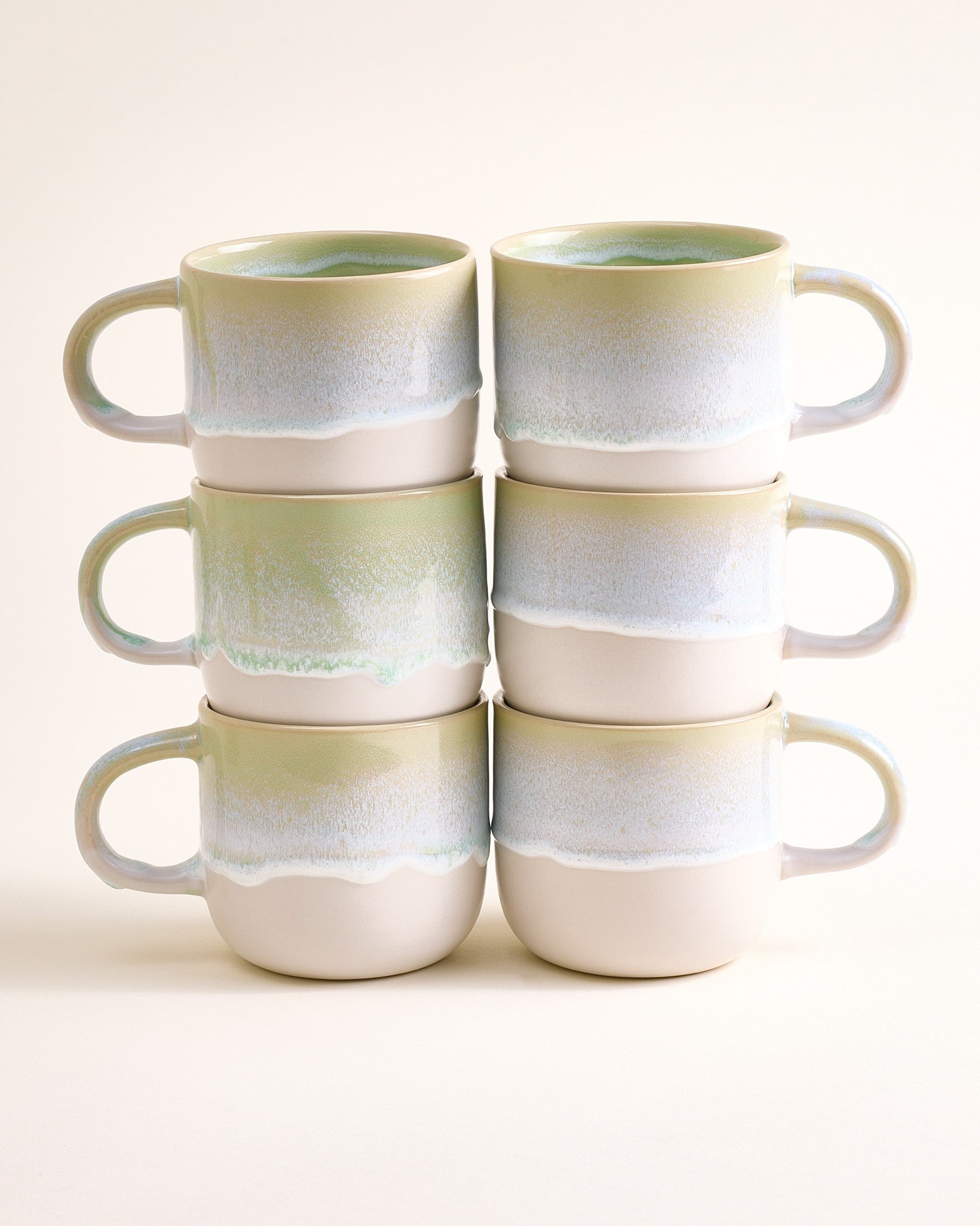 COIMBRA - LARGE MUG MINT SET OF 6
