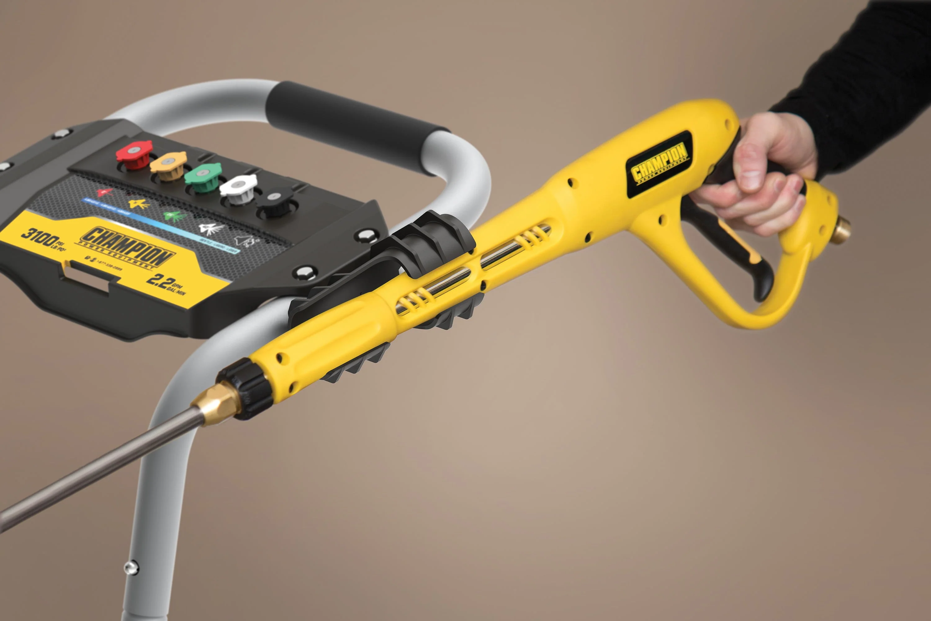 Champion Power Equipment 3100 PSI 2.2-GPM Low Profile Gas Pressure Washer