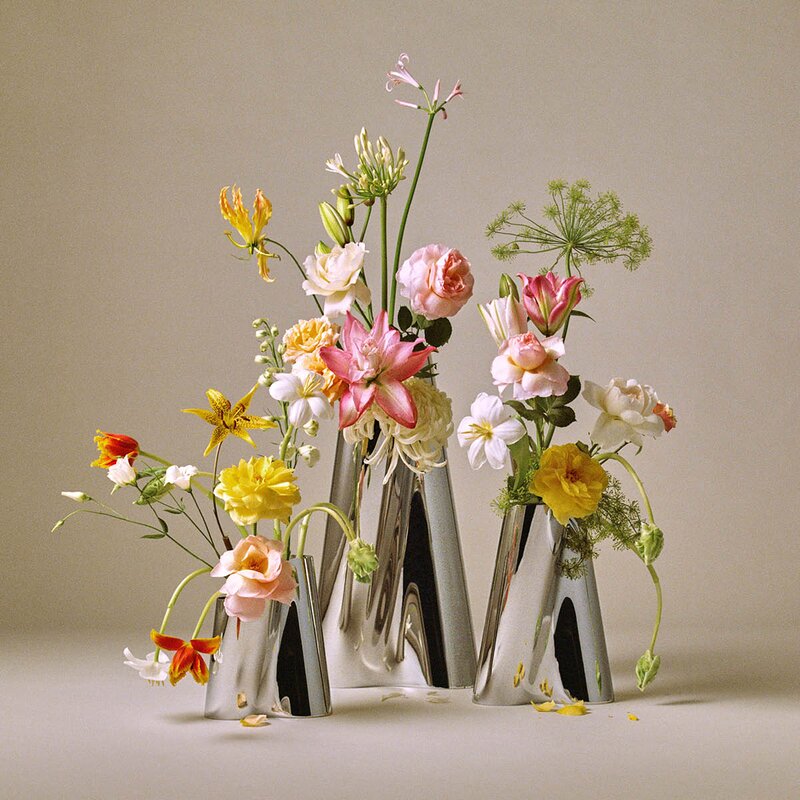 Lituus vase stor 50 cm blank