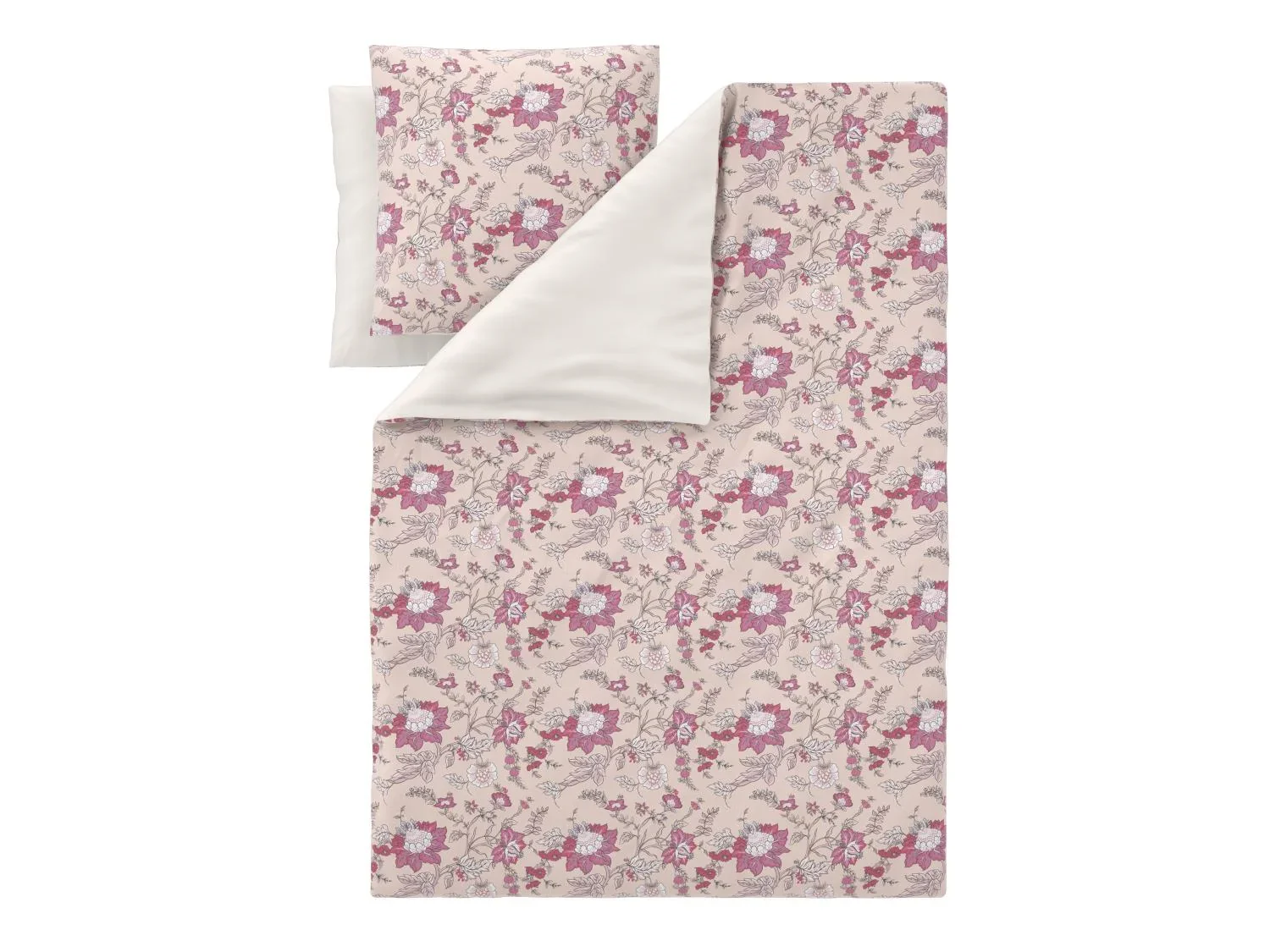 LIVARNO Parure de lit ou parure de lit double face en satin, 240 x 220 cm