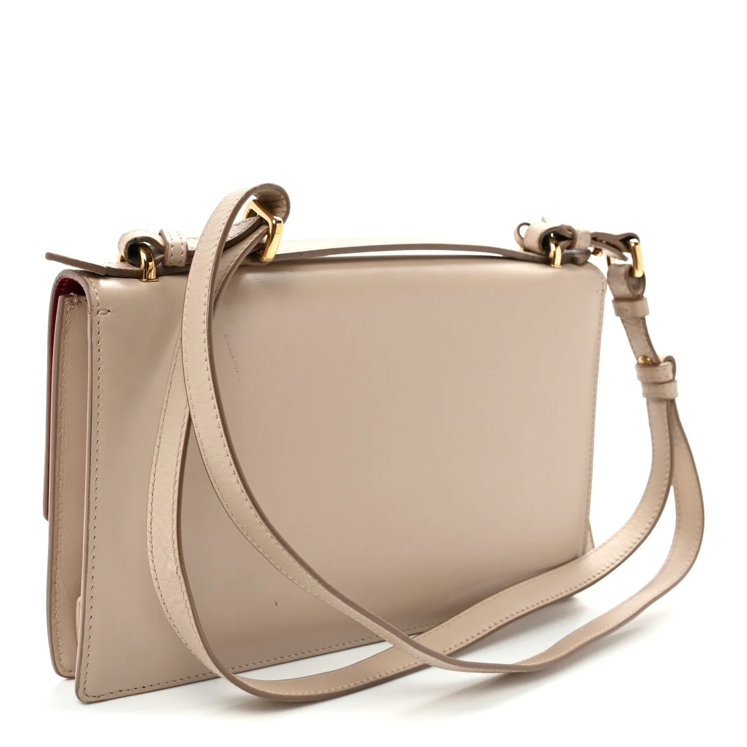 Calfskin Medium Aileen Bag Beige