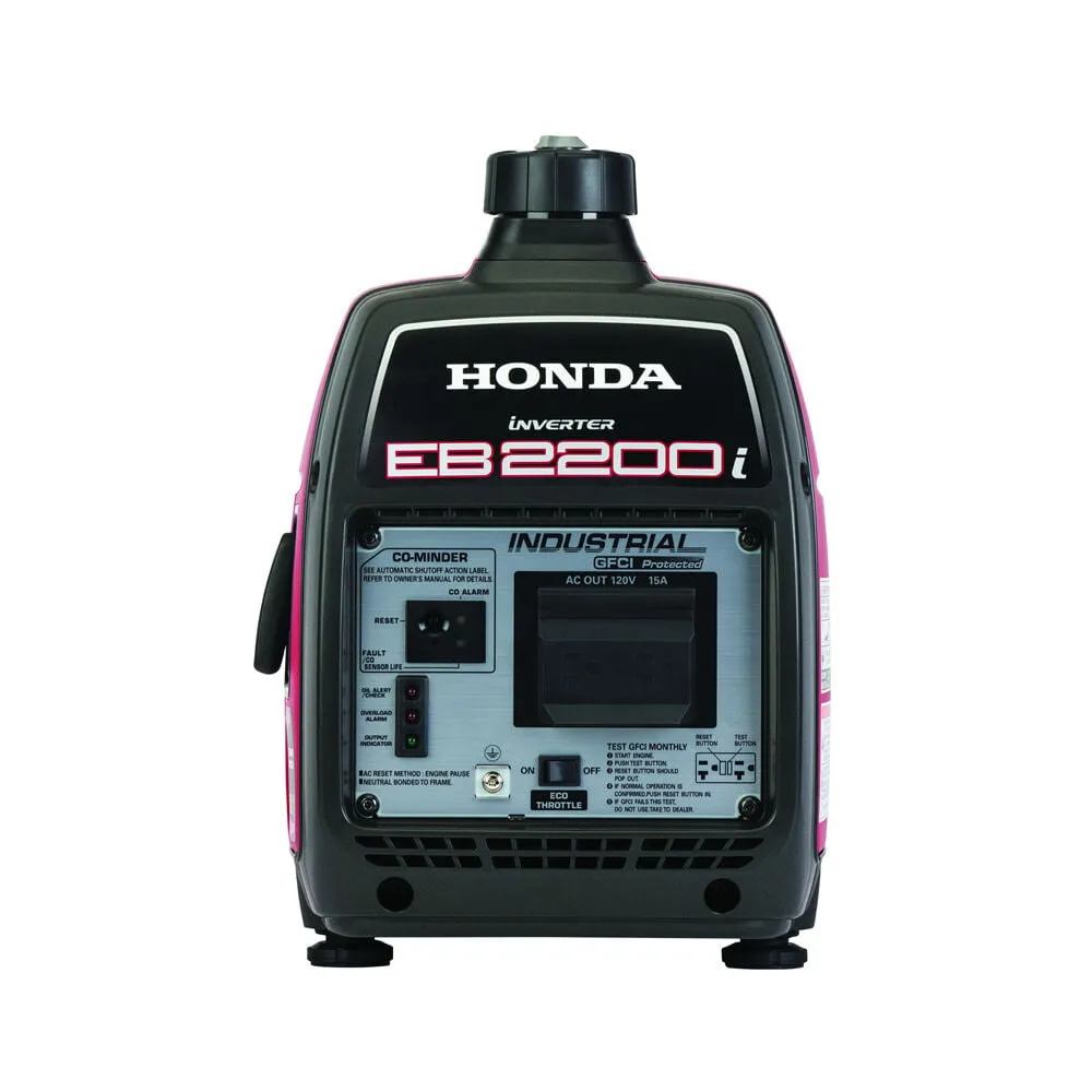 Générateur industriel Honda à essence 121 cm3 2200 W avec détecteur de CO EB2200ITAN de Honda