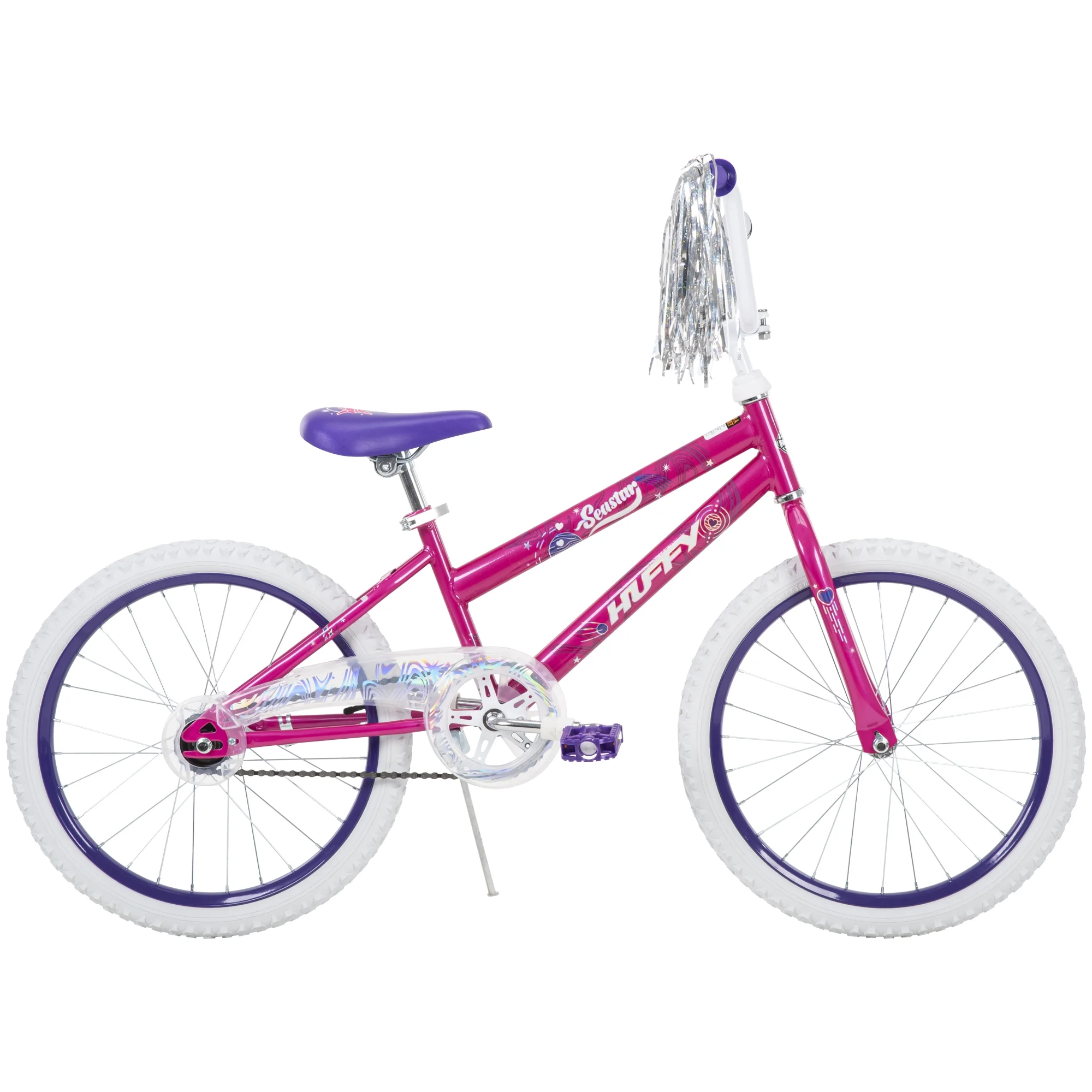 20 in Sea Star Girls Sidewalk Bicycle for Kids, Pink Image 7