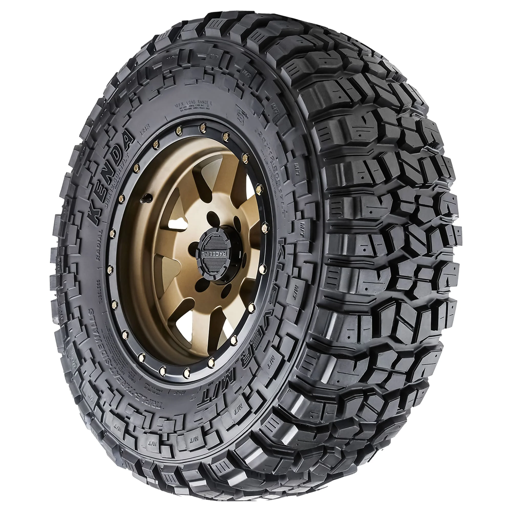 Kenda Klever M/T2 KR629 Mud-Terrain LT275/70R18 125/122R E Light Truck Tire