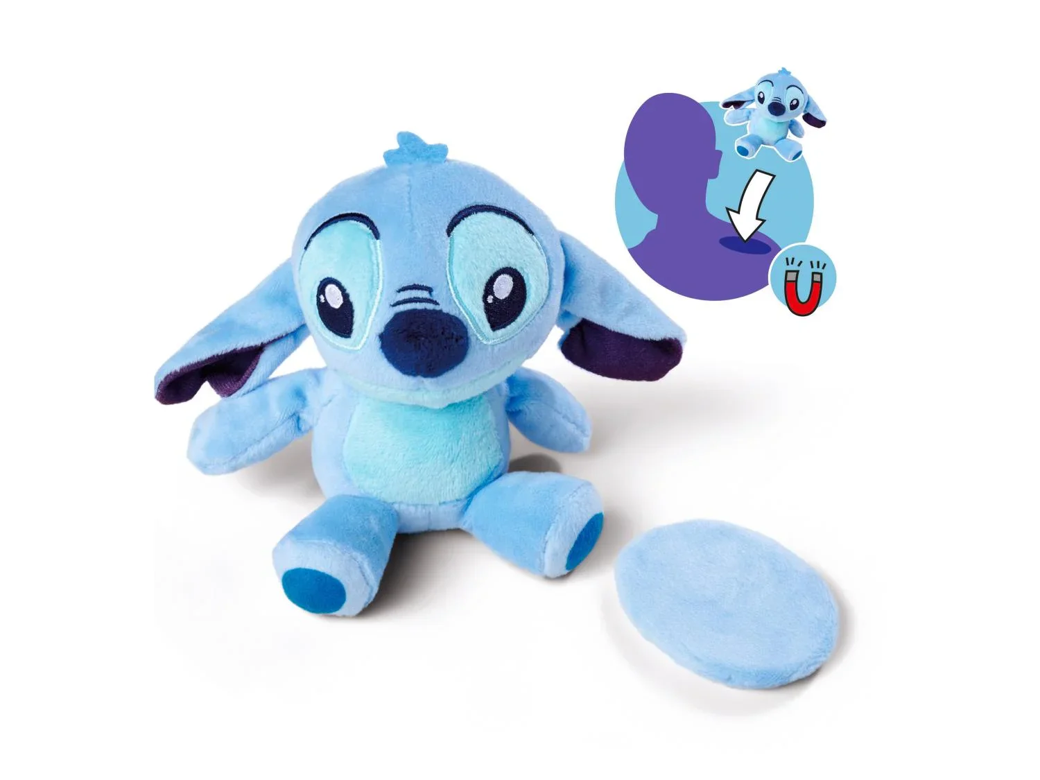 Simba Peluche Stitch ou Minnie