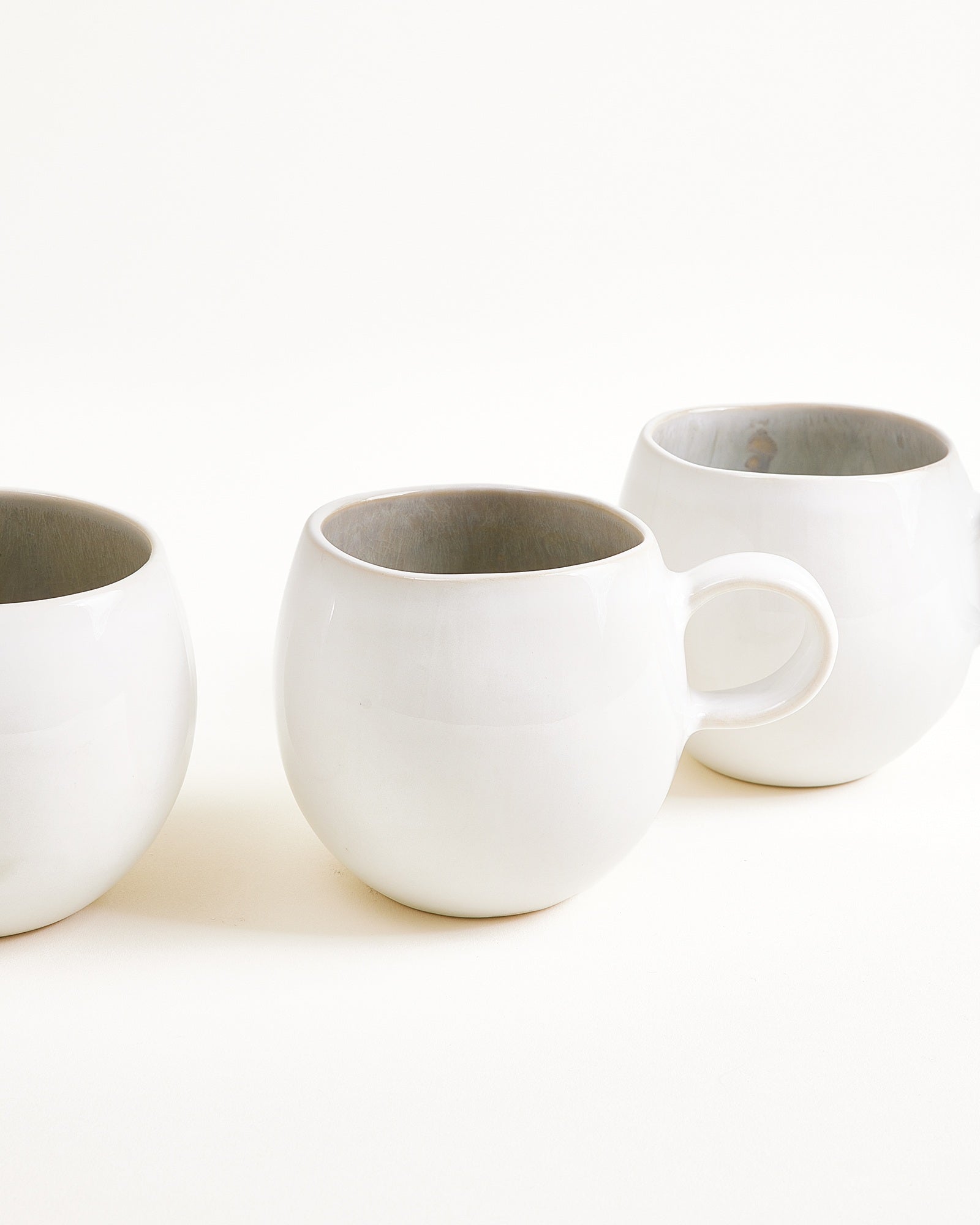 AREIA - SMALL MUG GRAY SET OF 4