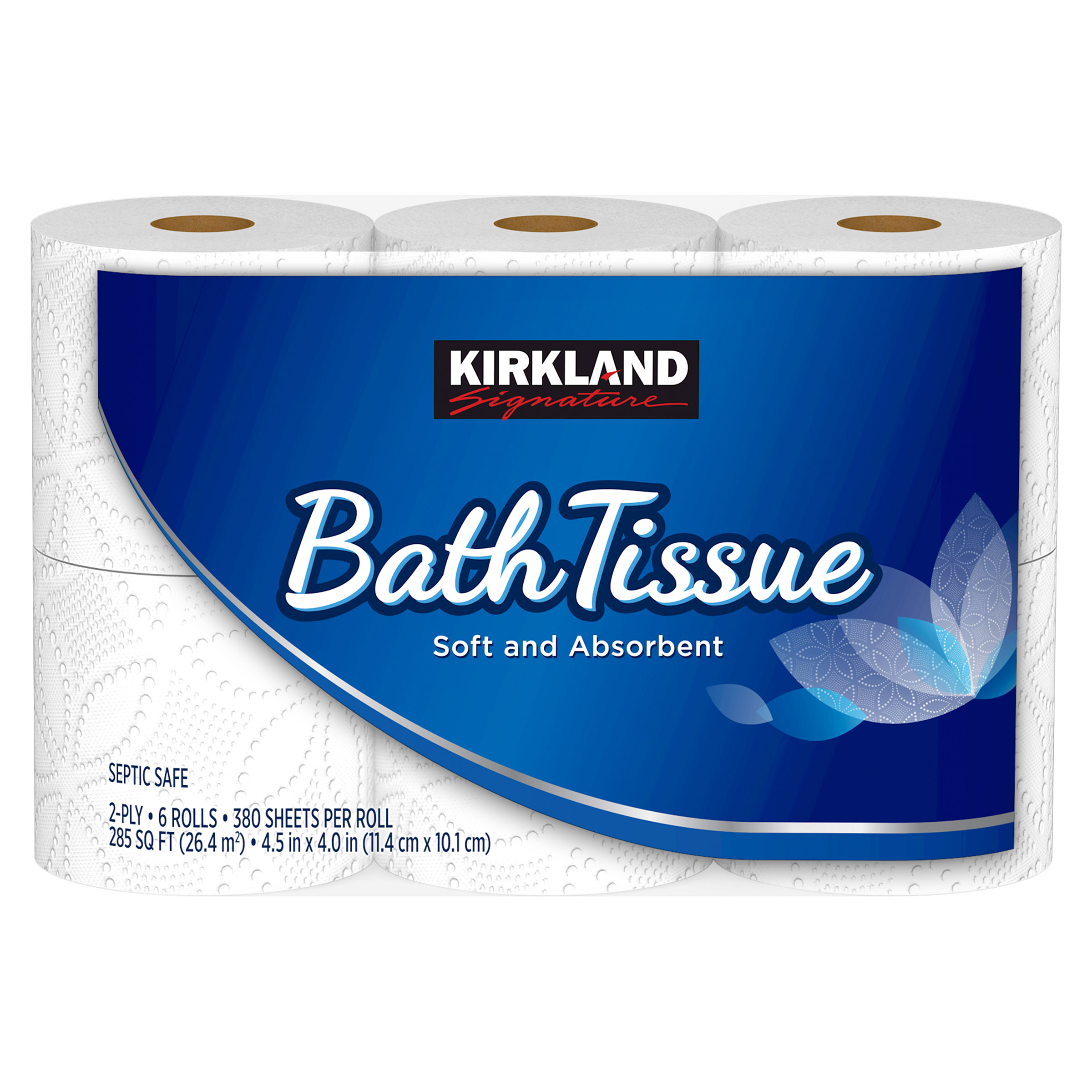 Kirkland Signature Bath Tissue, 2 - Ply, 380 Sheets, 30 Rolls