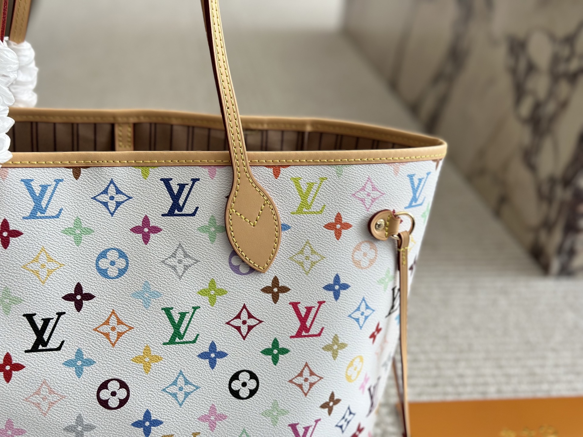 Louis new arrival neverfull N41605 bag size: 32*29*17 cm