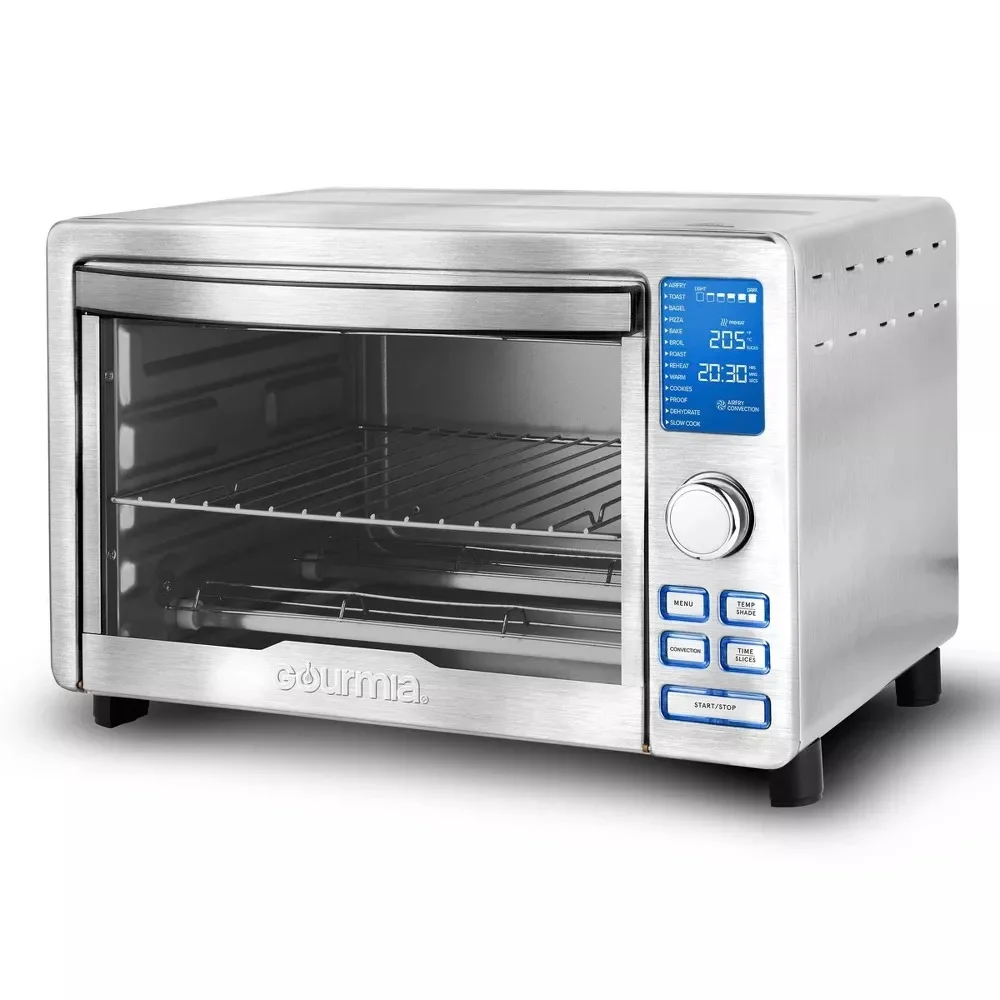 Gourmia Digital Stainless Steel Toaster Oven Air Fryer Stainless Steel