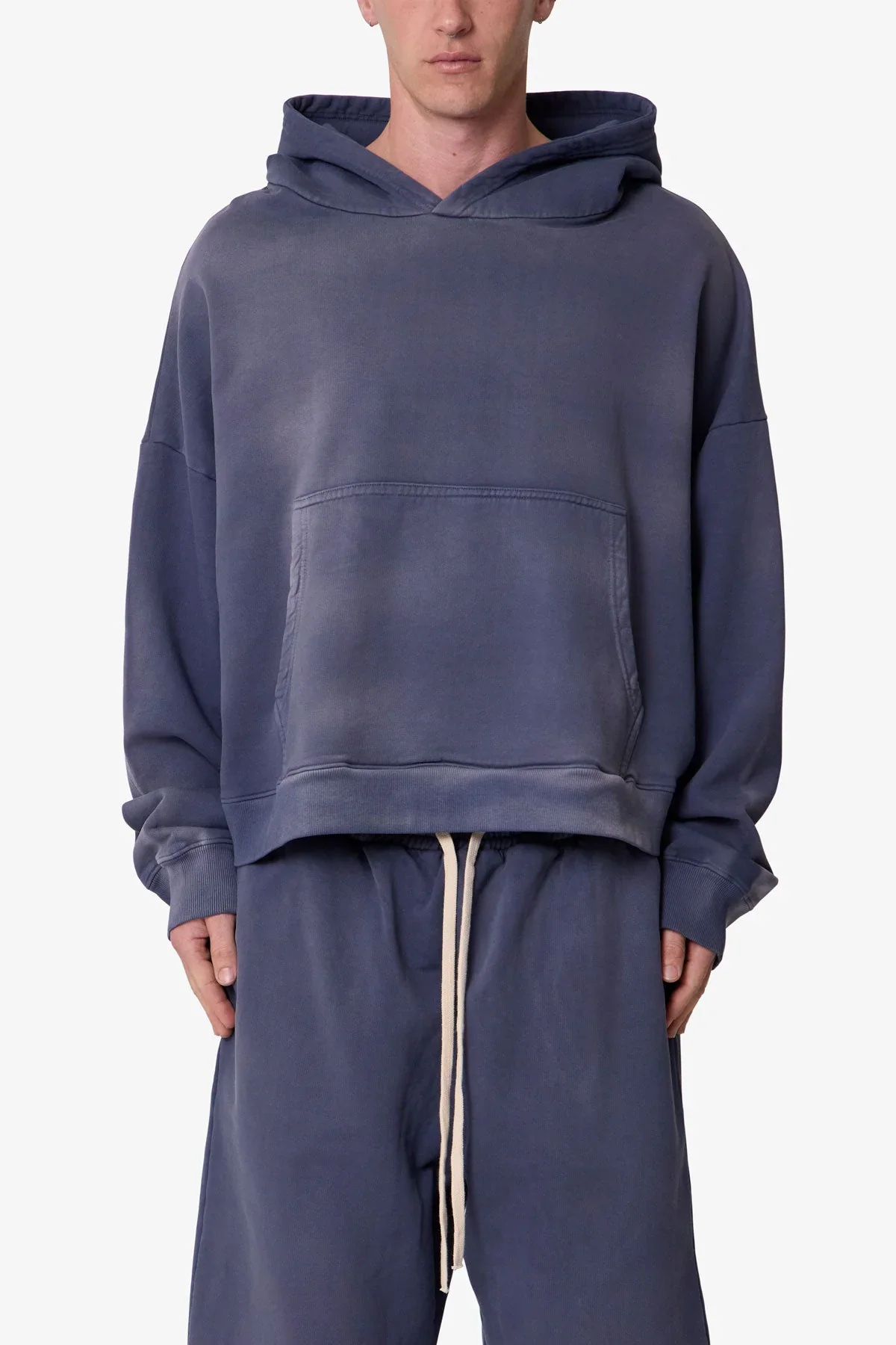 Gradient Pullover Hoodie - Washed Navy