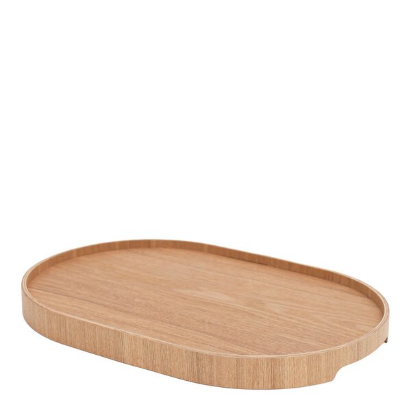 CurveLine serveringsbrett anti-slip 39x26 cm piltre