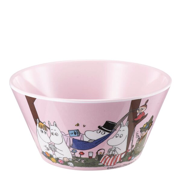 Mummi skål 14,5 cm 75 cl piknik rosa