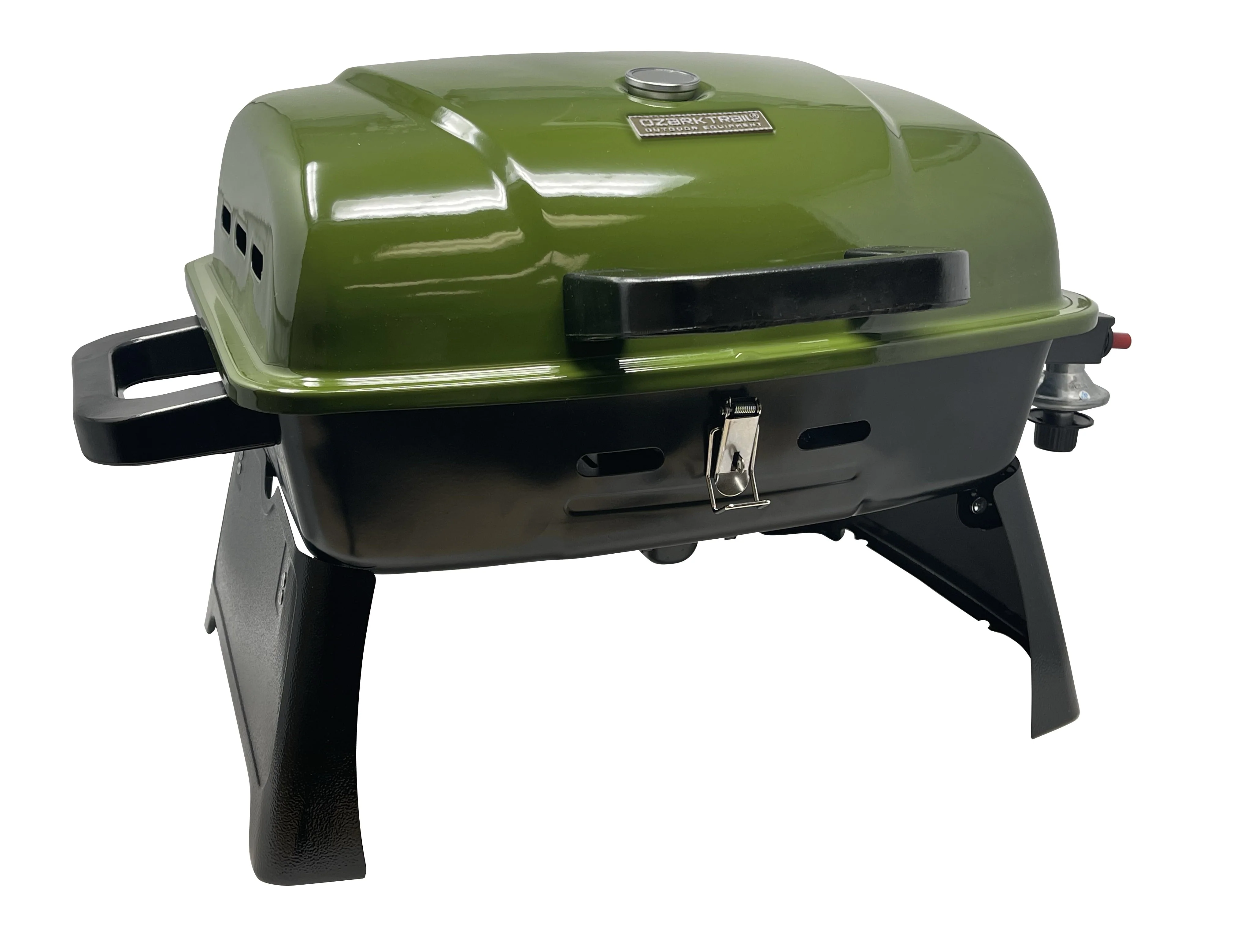 Portable 1 Burner Gas Grill with Interchangeable Griddle Plate - Image 3