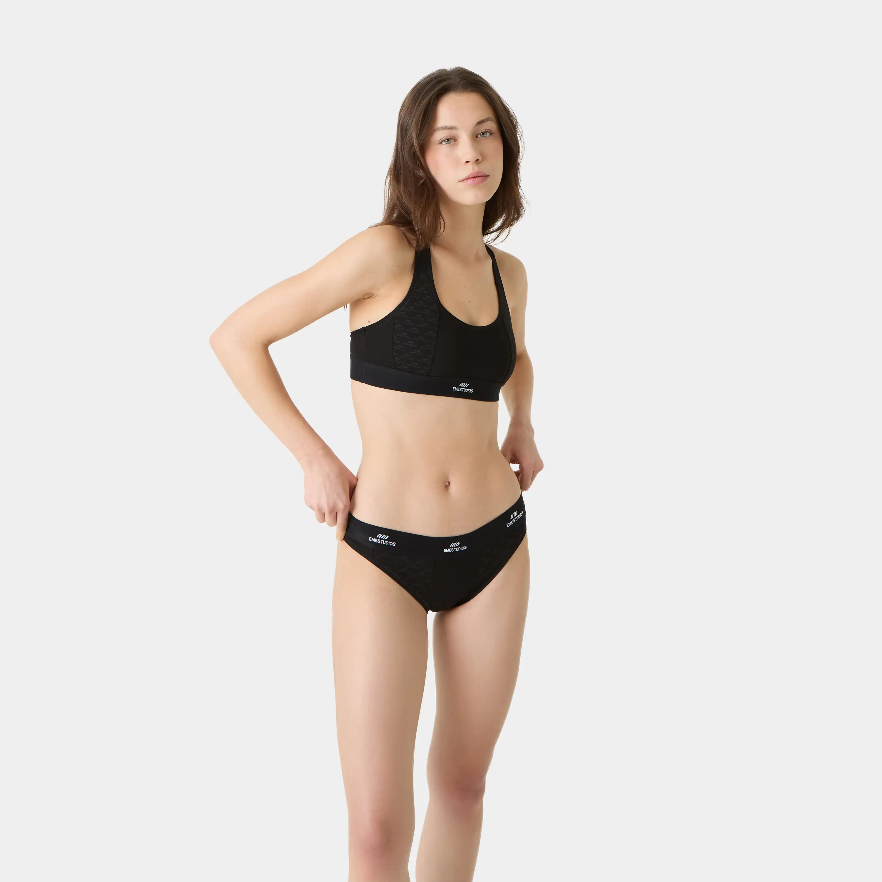 Moore Black Bra