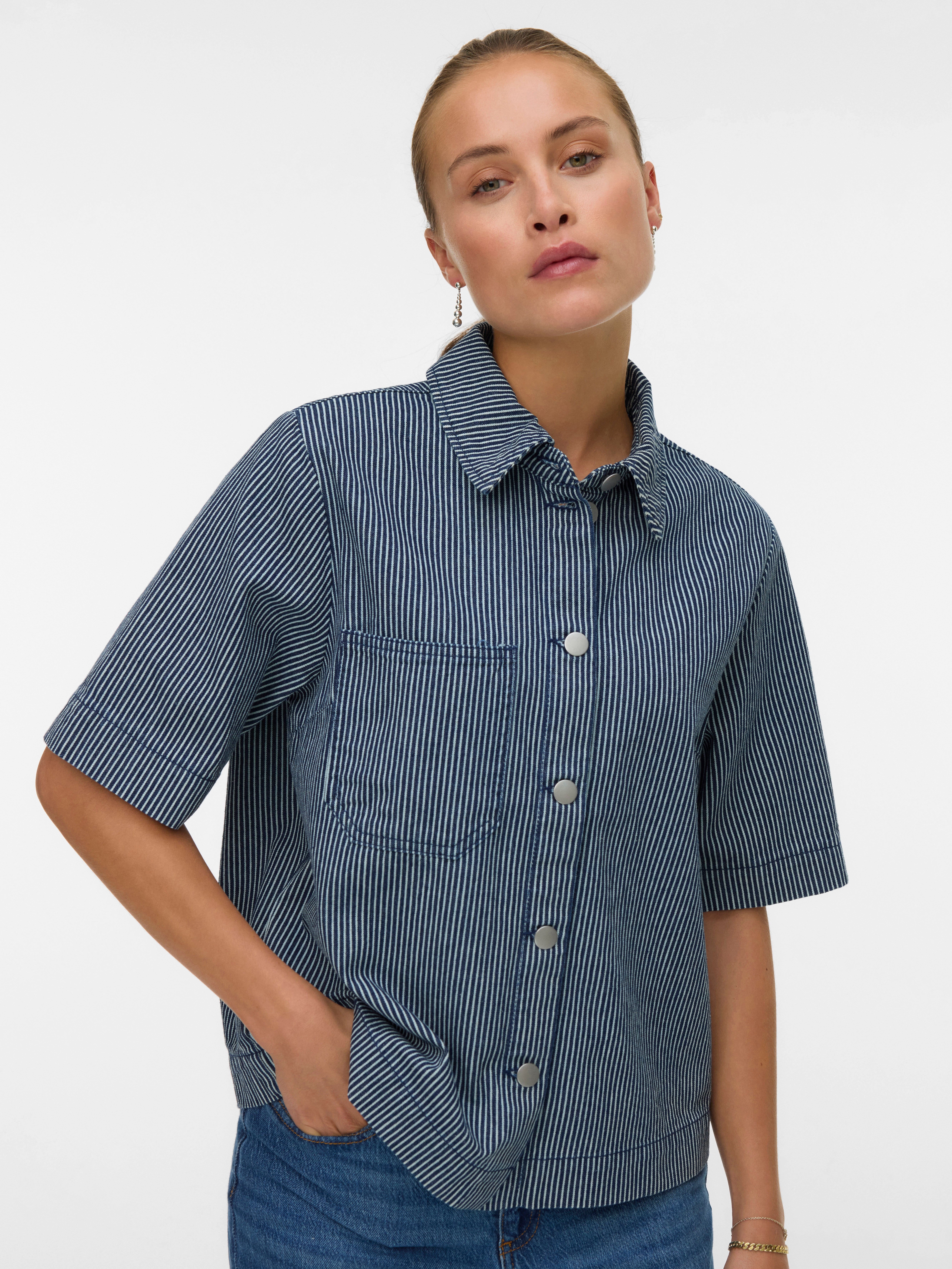 VERO MODA® VMZELLA Denim shirt