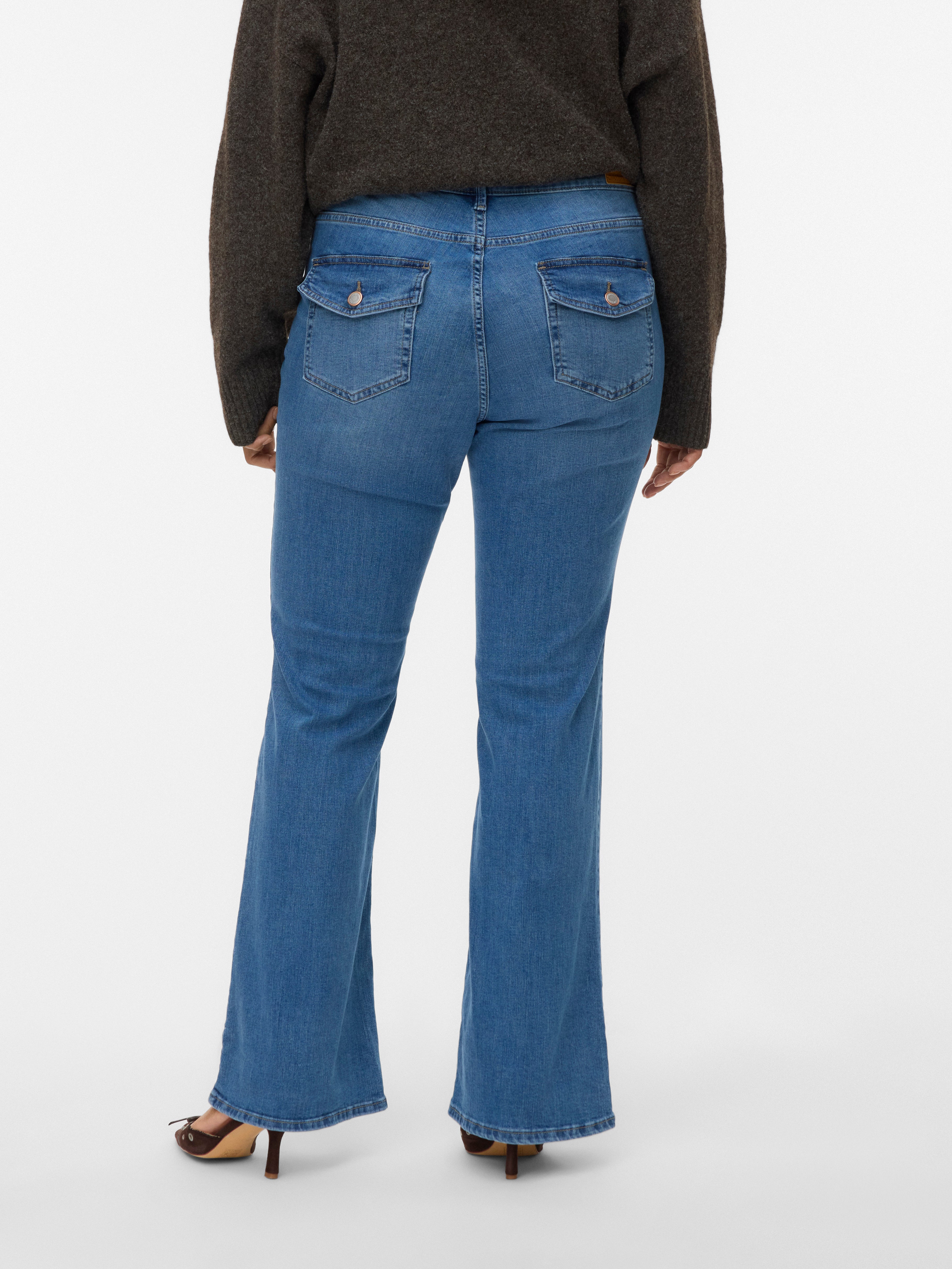 VERO MODA® VMFLASH Mid rise Flared Fit Jeans
