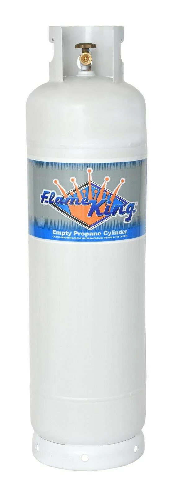 Bouteille de propane en acier de 60 lb (2025) rechargeable avec valve anti-retour, neuve.