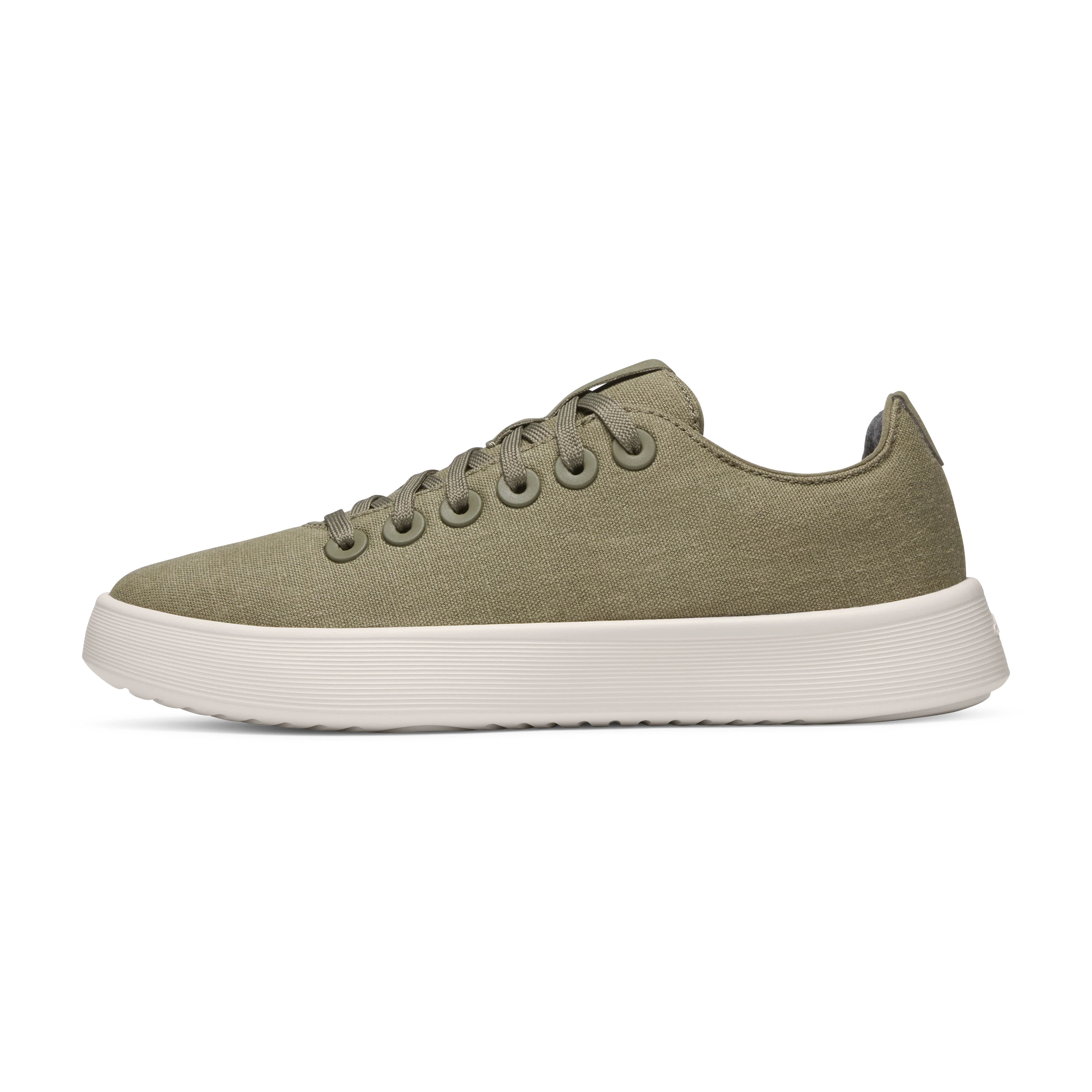 Men's Canvas Cruiser - Resilient Olive (Natural White Sole)