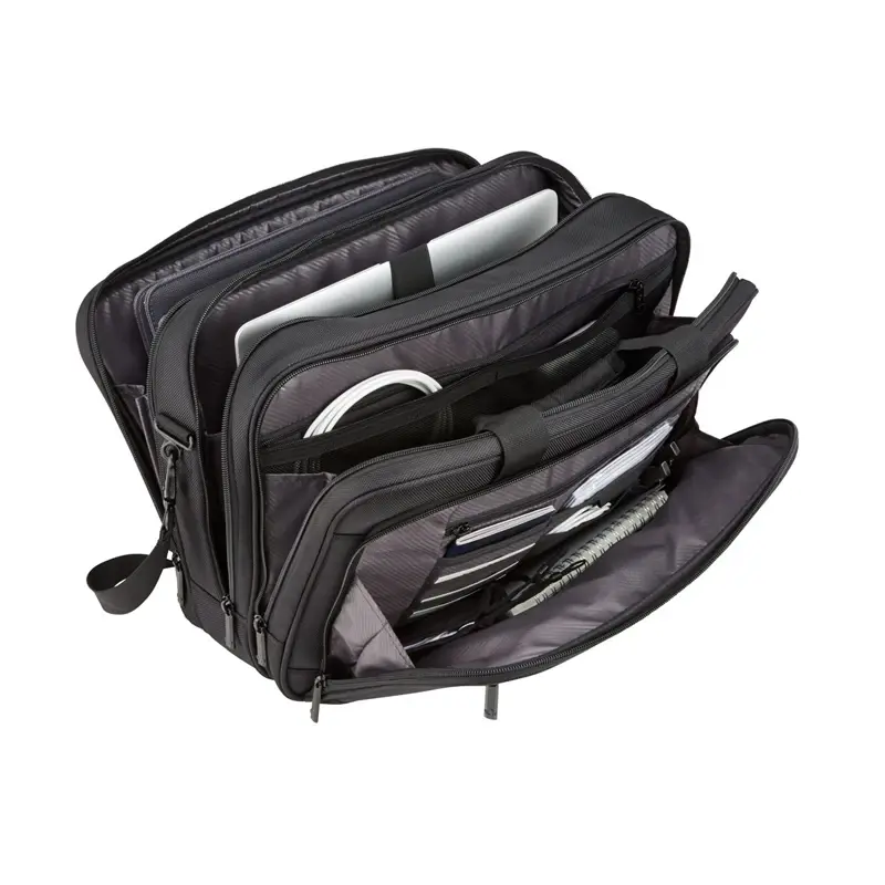Black Classic Business 2.0 3 Compartment Brief Laptop Bags & Briefcases | 4128-GHLNZ - SAMSONITE OUTLET