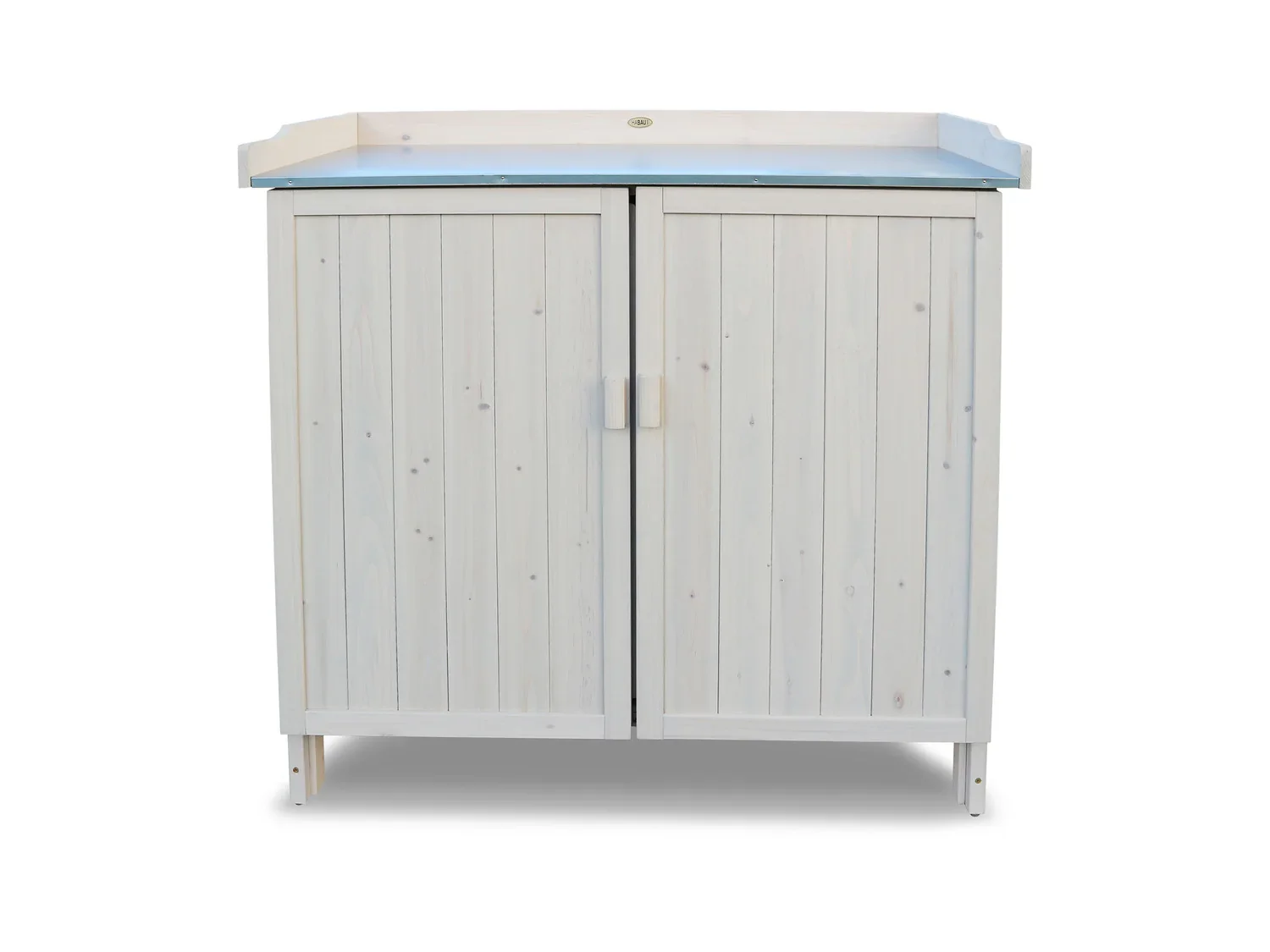 HABAU Table de jardin avec meuble bas, 98 x 48 x 95 cm