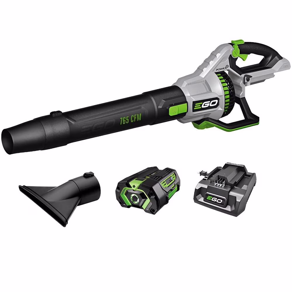 LB7654 200 mph 765 CFM 56 V Battery Handheld Leaf Blower Kit (Battery Charger)
