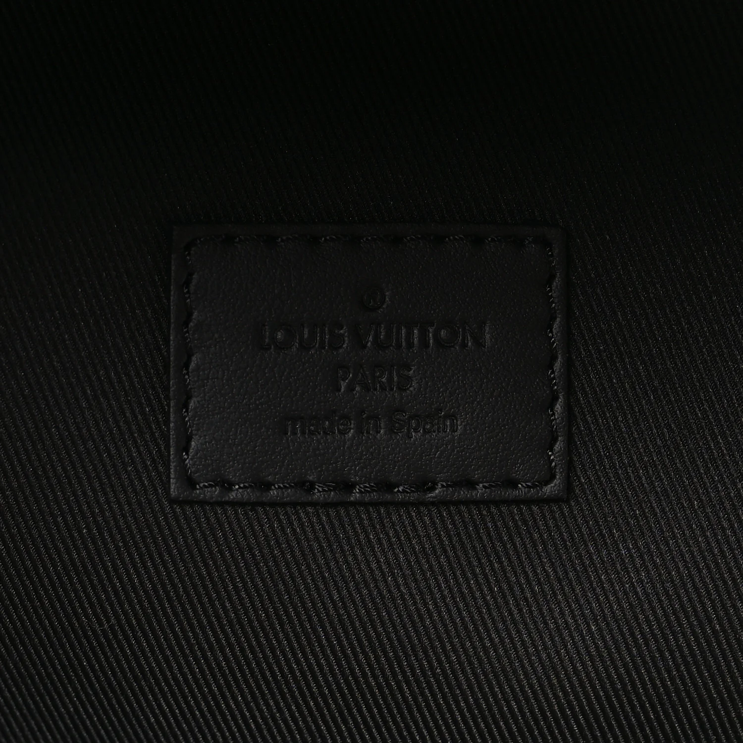 Grained Calfskin Aerogram Takeoff Backpack Black