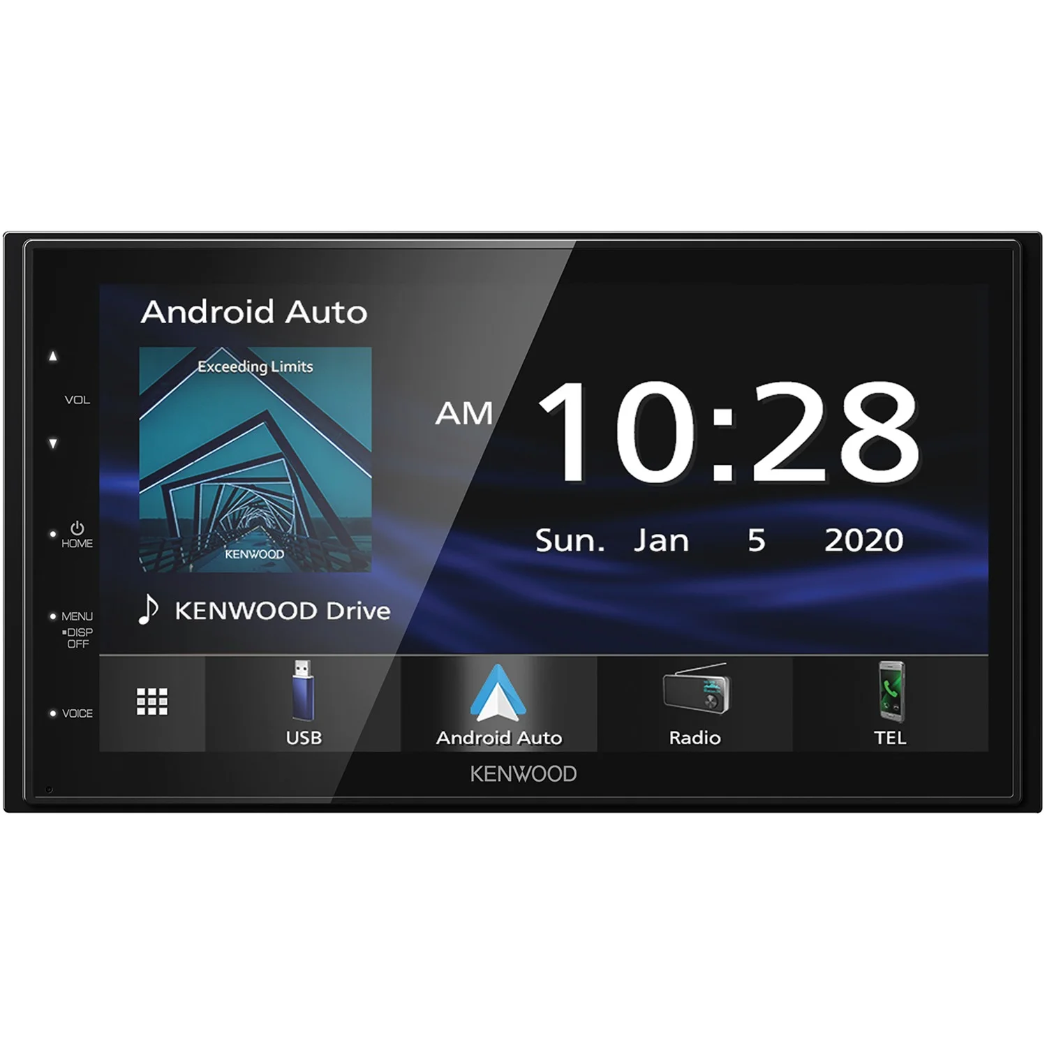 DMX4707S Double-DIN In-Dash 6.8" Multimedia Receiver with Bluetooth, Apple CarPlay, Android Auto and SiriusXM Ready - Image 2