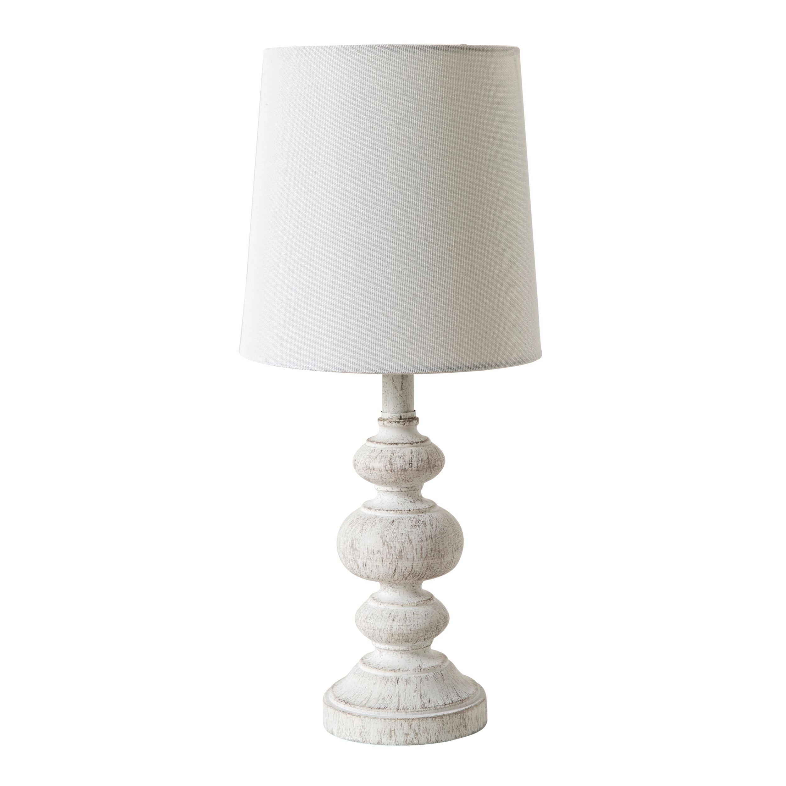 Peta White Table Lamp 40cm