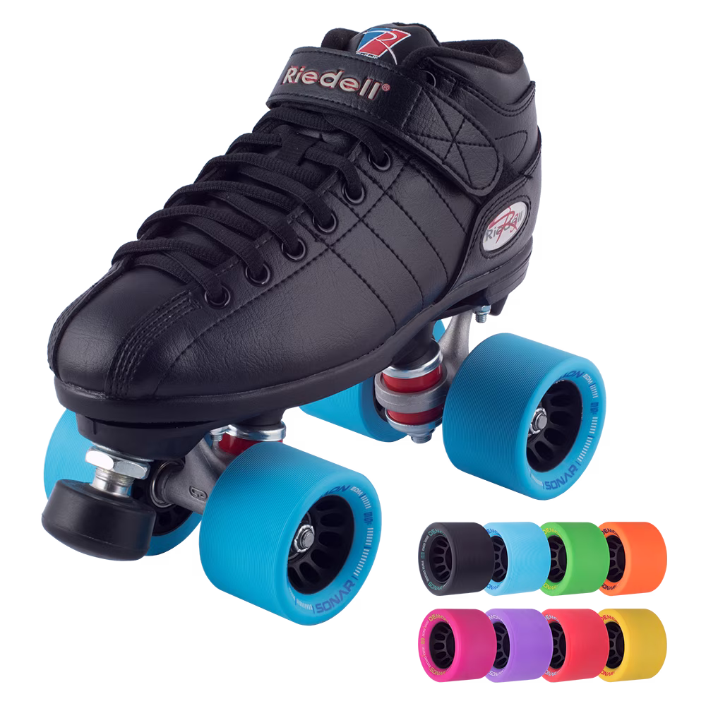 Quad Roller Skates R3 Demon(10 Adult/Color of Wheels: Red)