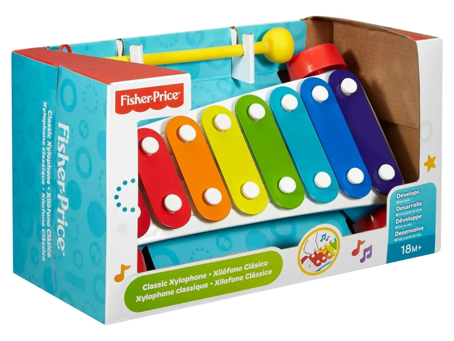 Fisher-Price Xylophone ou Capybara en peluche