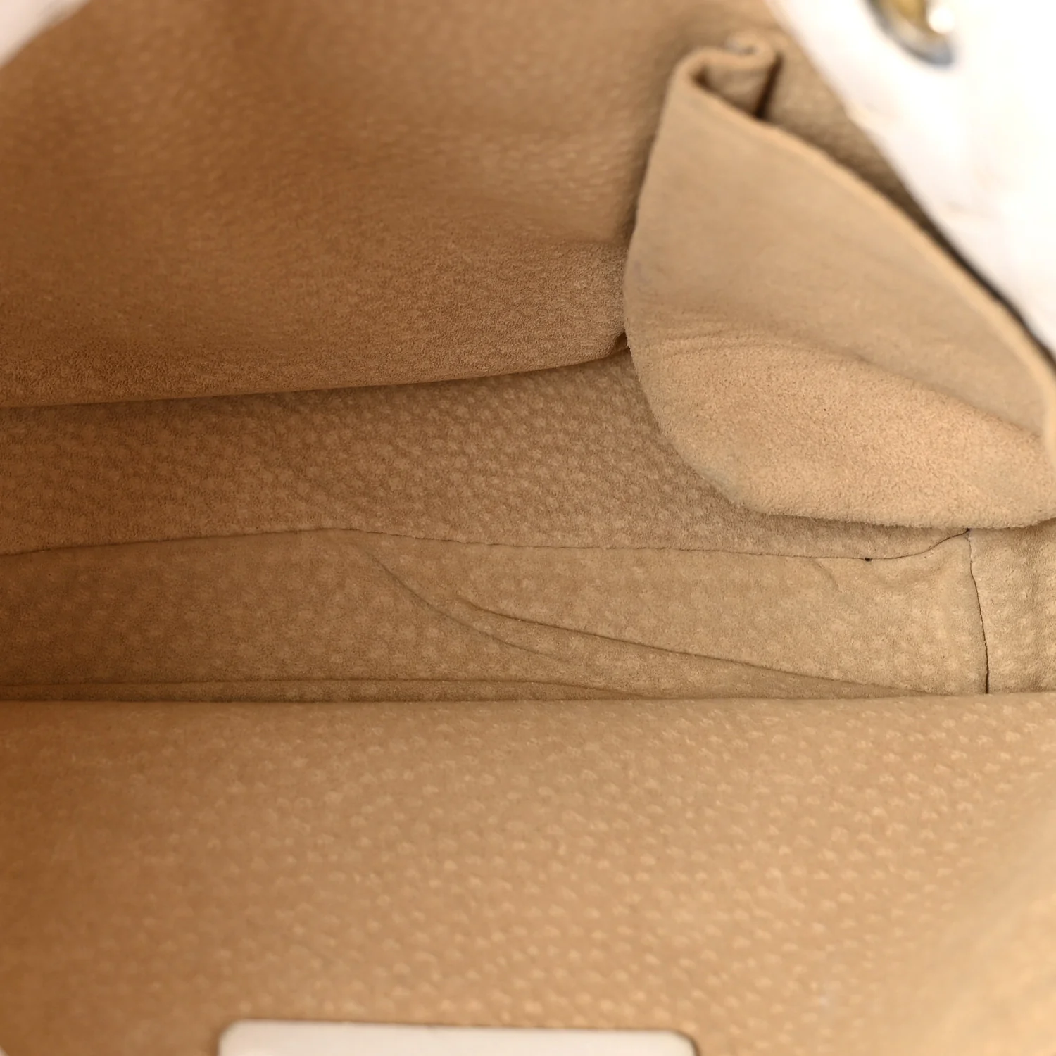 Nappa Intrecciato Small Capri Tote White