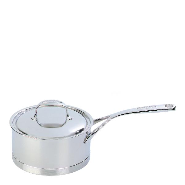 Atlantis 7 kasserolle med lokk 14 cm 1L rustfritt stål