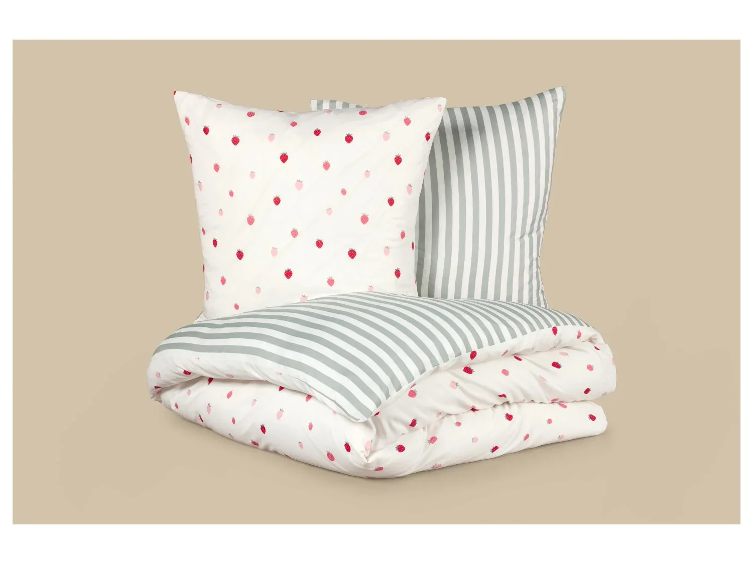 LIVARNO Parure de lit en satin microfibre, 240 x 220 cm
