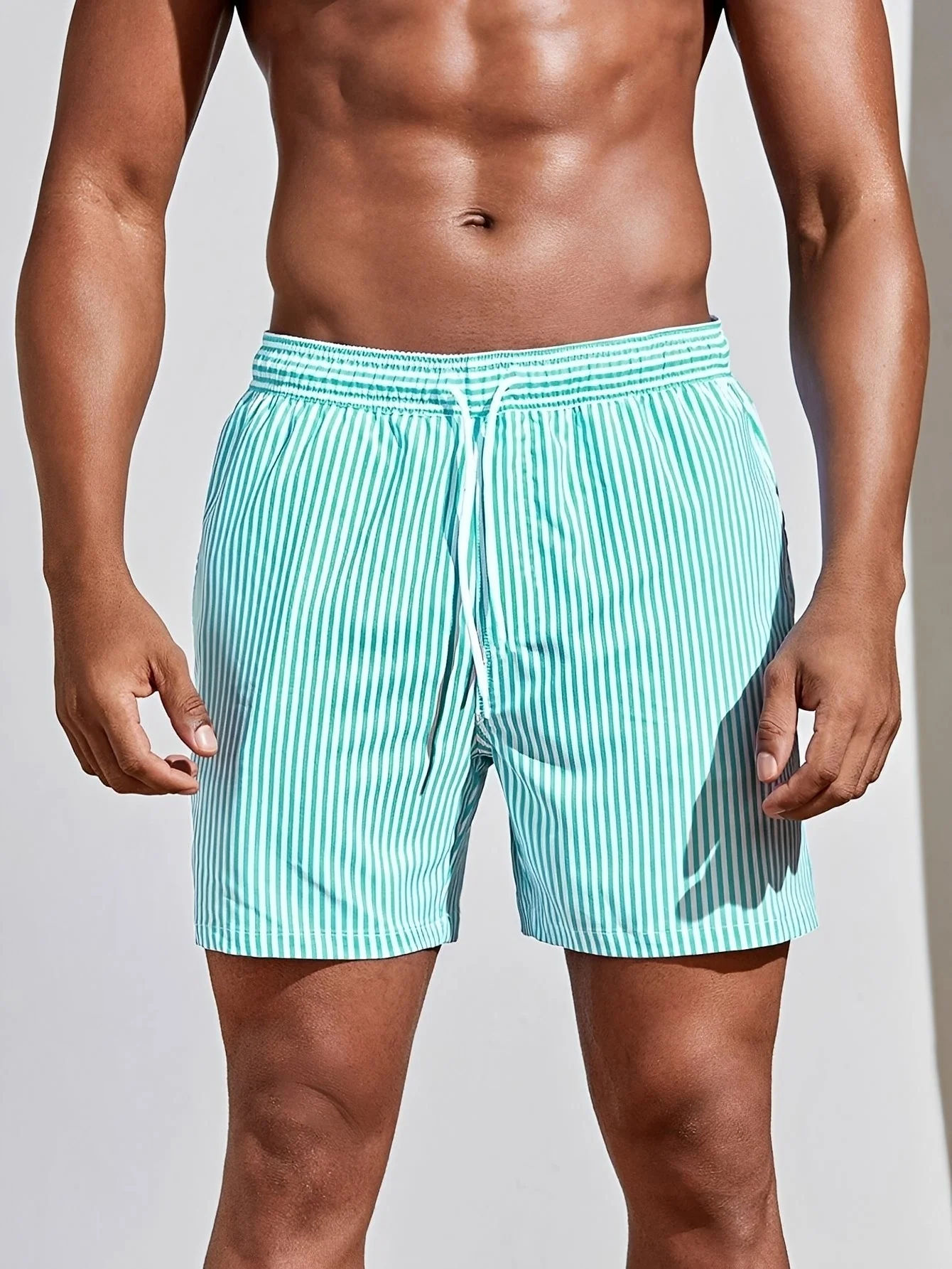 Reuben - Short de bain rayé à séchage rapide