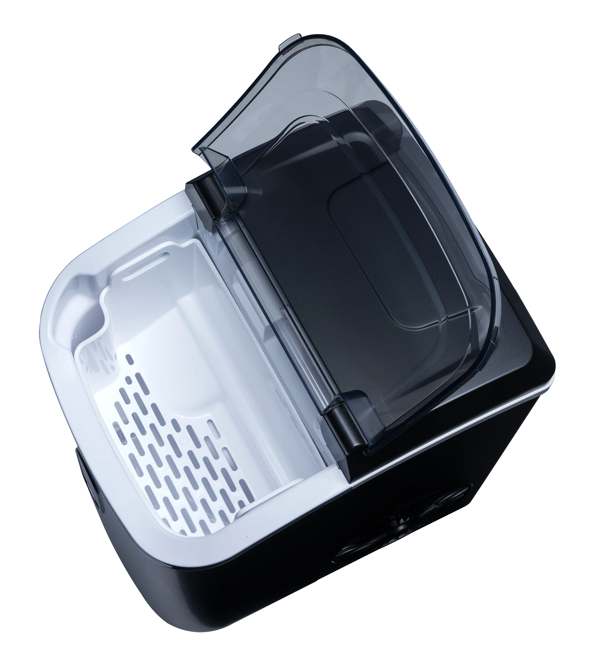 Newair Countertop Nugget Ice Maker in Matte Black or Stainless Steel, 26 lbs/Day