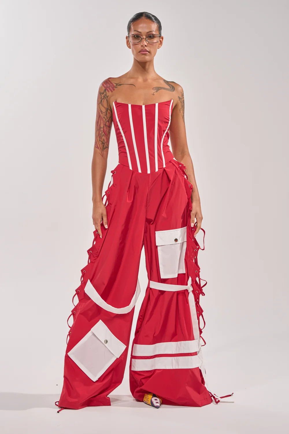 SPORTY VIBE CORSET JUMPSUIT - Akira Store