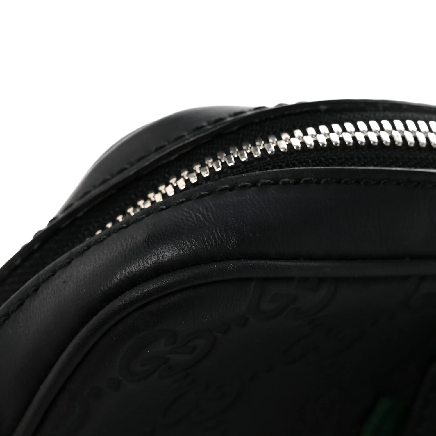 Rubber Guccissima Laptop Briefcase Black