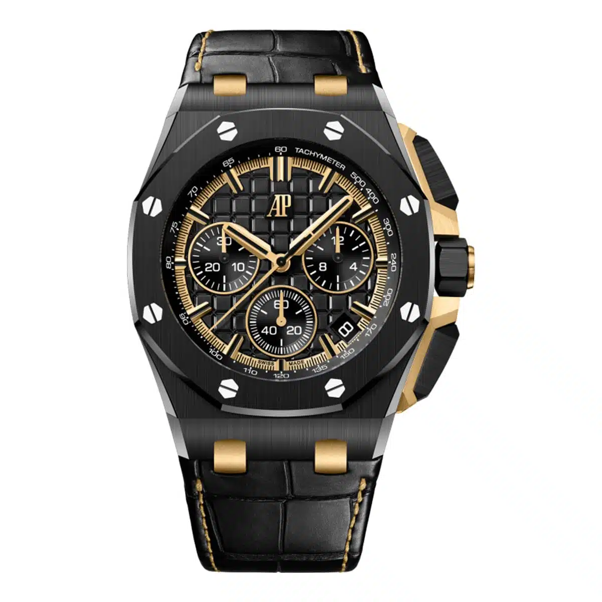 【Super Clone】Audemars Piguet Royal Oak Offshore Chronograph Black Ceramic 43mm 26420CE.OO.A127CR.01