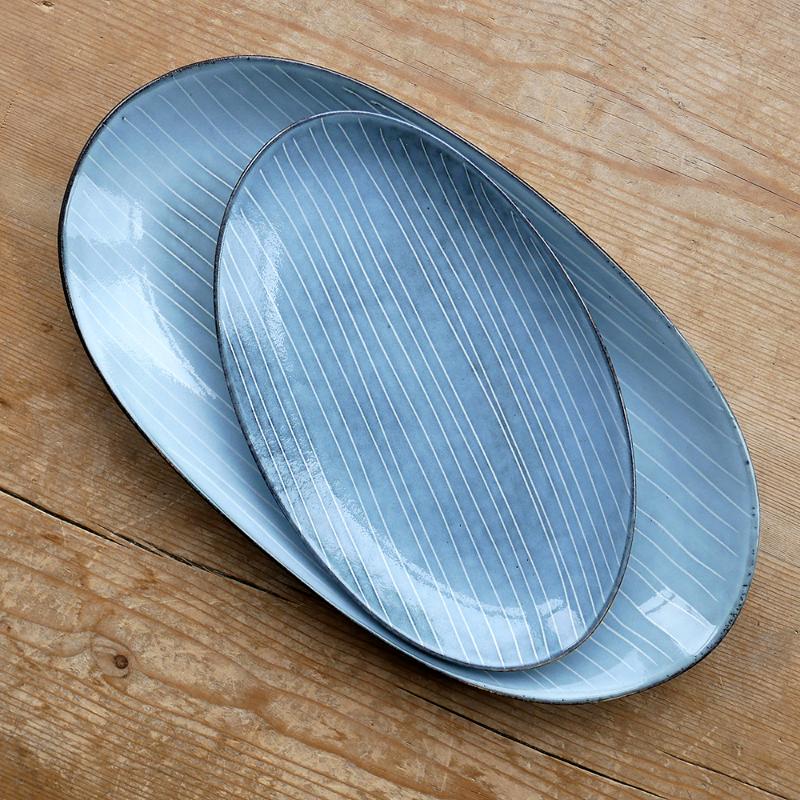 Nordic Sea fat ovalt 17x30 cm