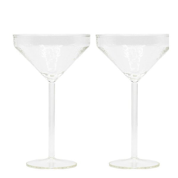 Claude cocktailglass  25 cl 2 stk klar