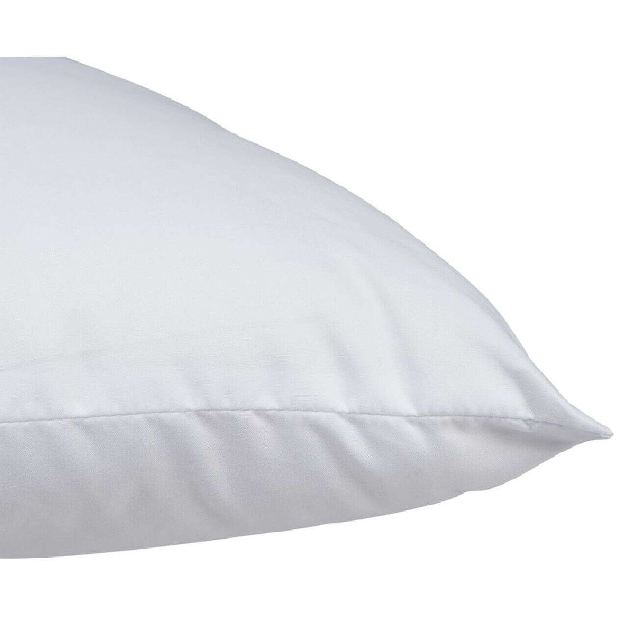 Oreiller souple carré blanc 60x60 cm