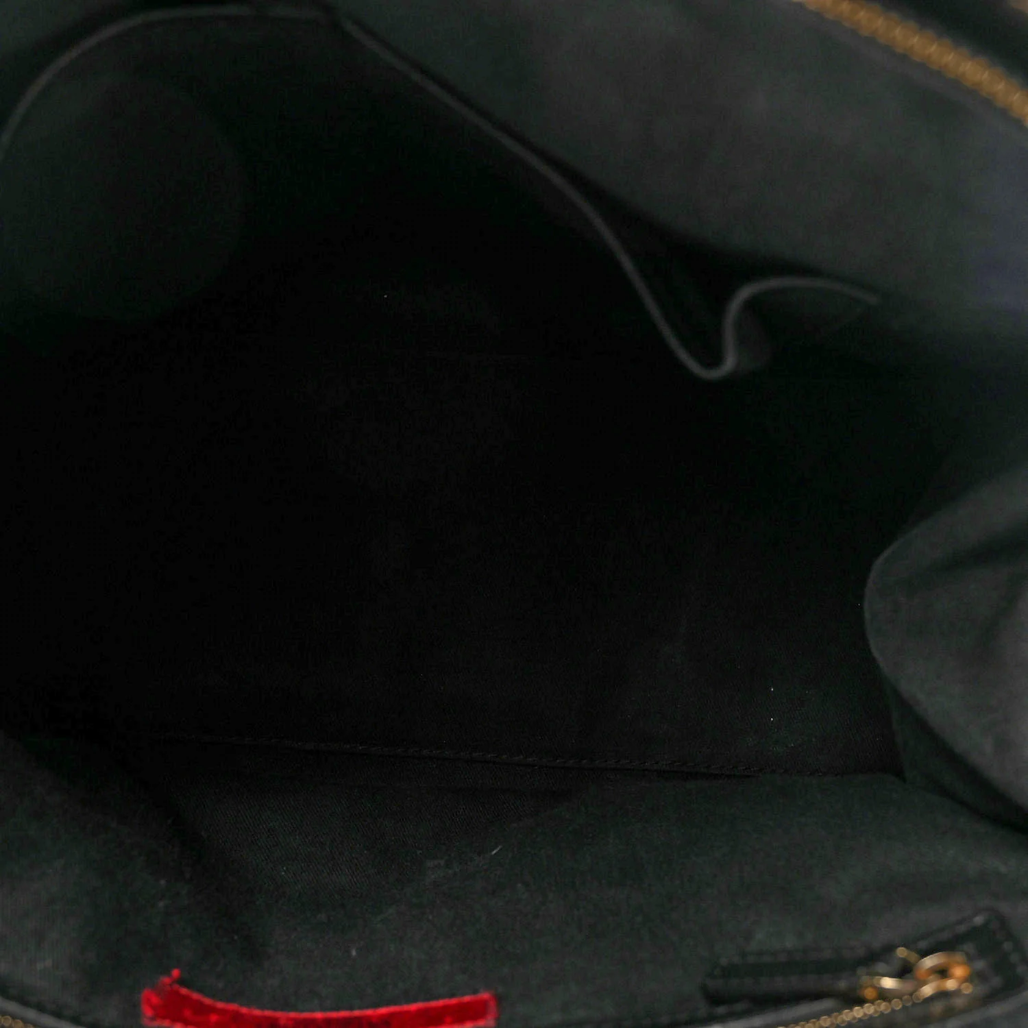 Vitello Rockstud Dome Shopper Black