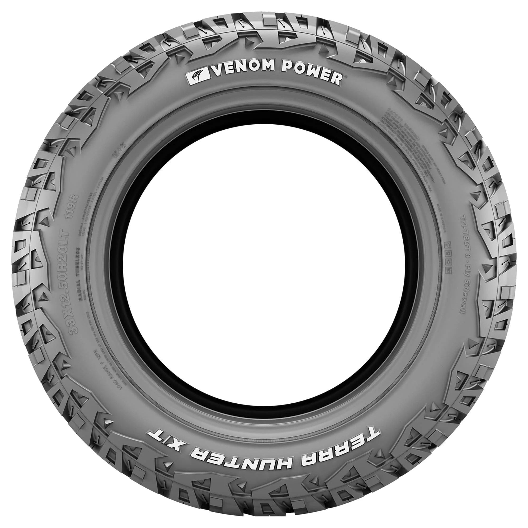 Venom Power Terra Hunter X/T Rugged Terrain LT33X12.50R22 114Q F Light Truck Tire