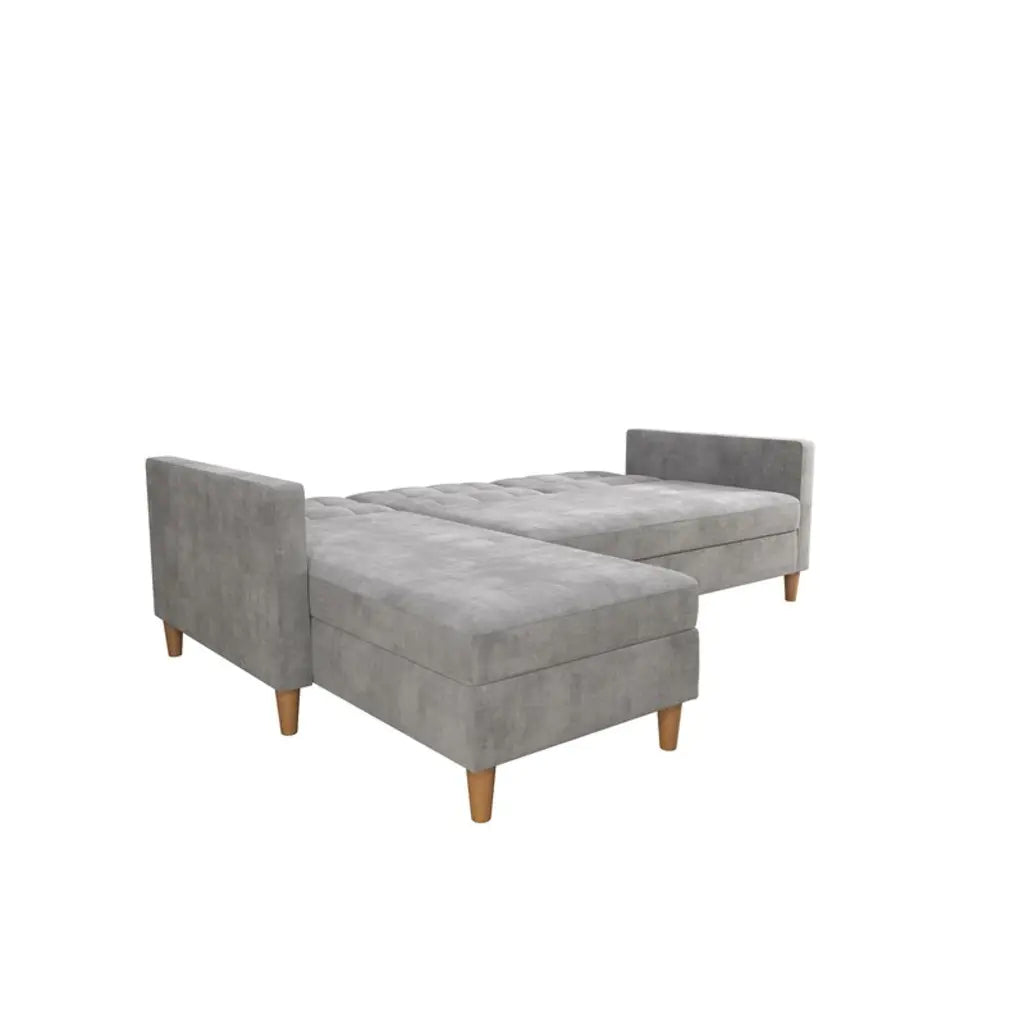 Canapé-lit réversible Kayden de 213 cm de large avec méridienne