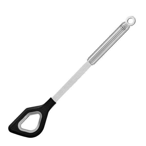 Gryte-røreskje med hull 32,5 cm rustfritt stål/silikon