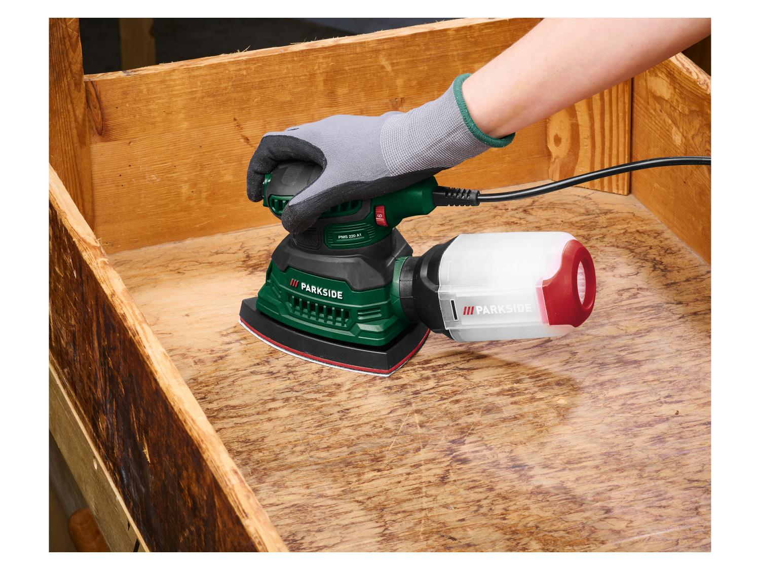 PARKSIDE Ponceuse multifonction PMS 220 A1, 220 W