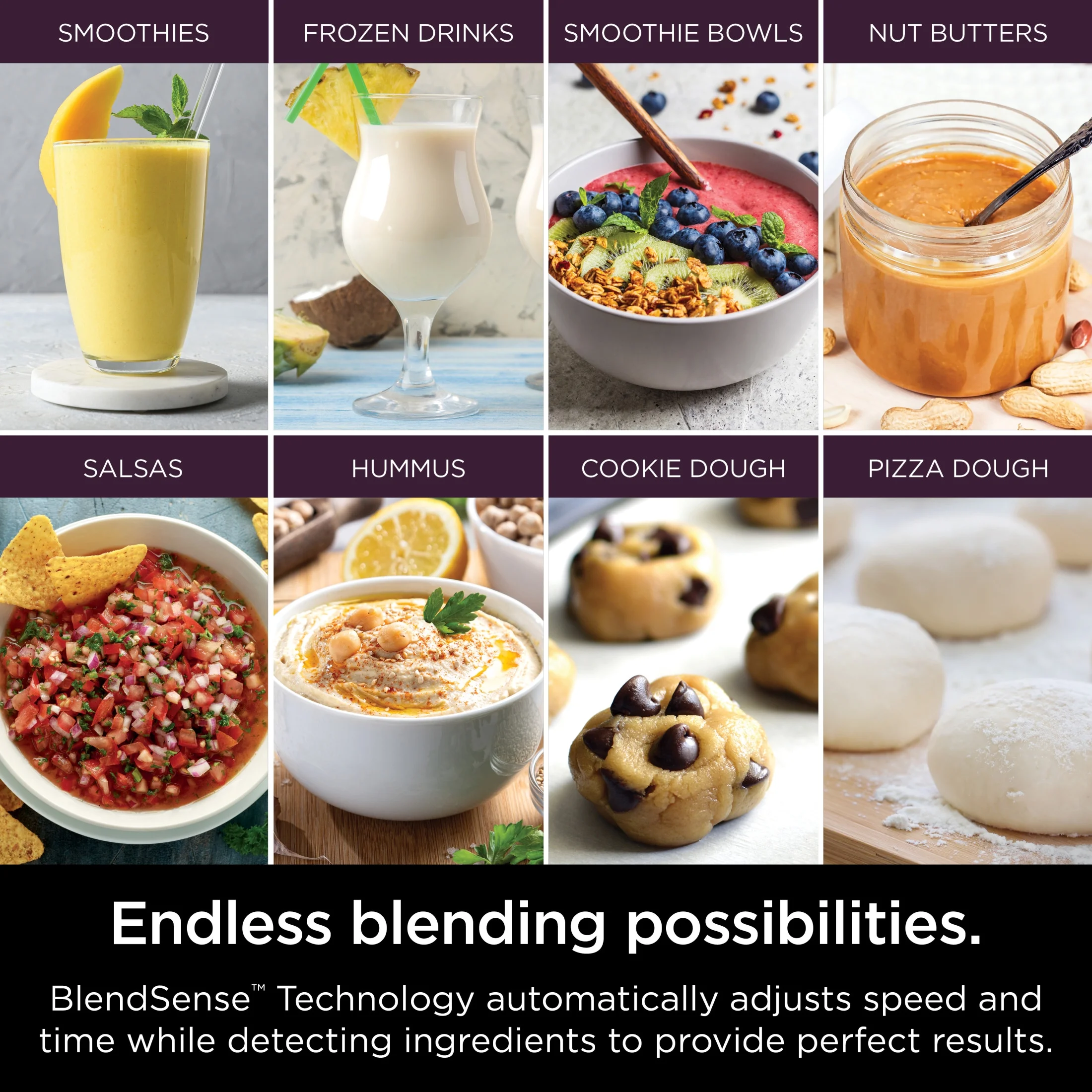 Detect Kitchen System Power Blender + Processor with Blend Sense Technology, Silver, TB400(Platinum) - Image 2