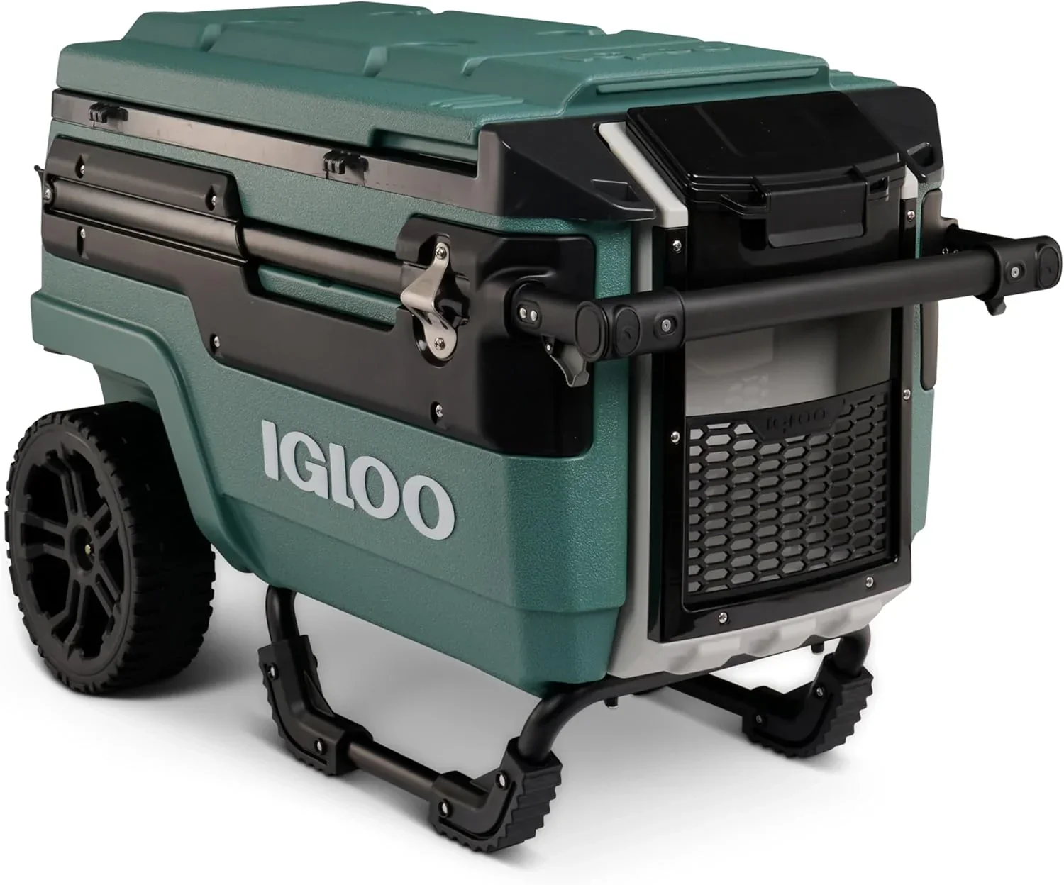 Glacière à roulettes de 70 pintes (70 L) avec coque rigide isolée