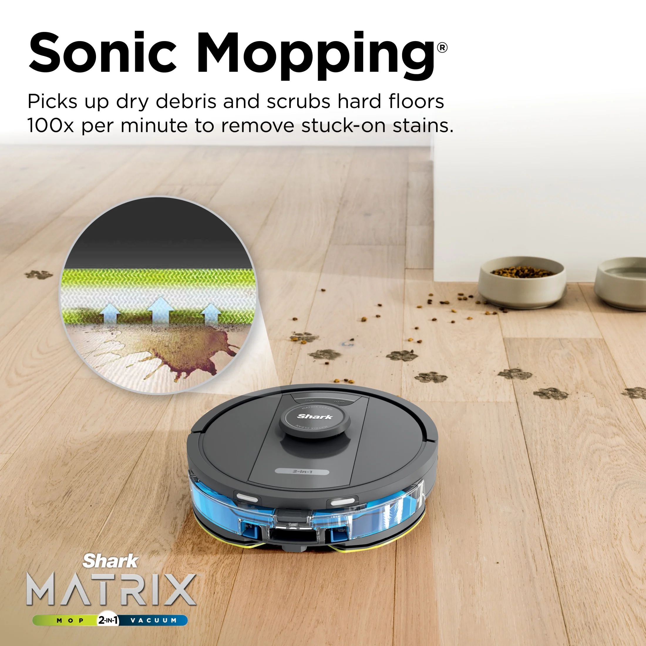 IQ 2in1 Self-Empty Robot Vacuum Mop, 30-Day Capacity, Precision Home Mapping, Sonic Mopping, Self-Emptying, Smart Mapping, Wi-Fi Connected, LIDAR Navigation, Mop Combo, Pet Hair - Image 4